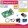 KIT-5D  Raspberry Pi 5 (8GB RAM) - Complete SET (with Metal Case)
